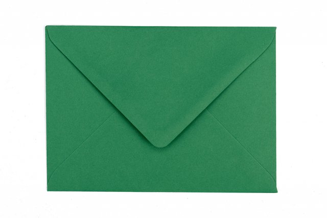 Koperty DIN B6, ciemnozielone