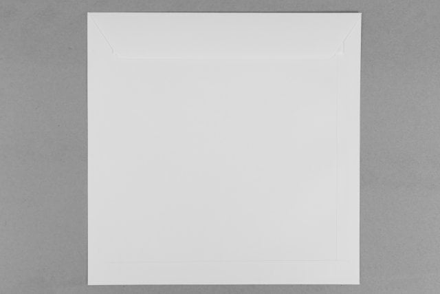 Koperty kwadratowe 240x240 mm, białe