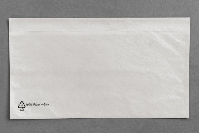 Kieszeń na list przewozowy DIN długa, papierowa