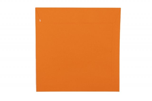 Koperty kwadratowe 220x220 mm, pomarańczowe