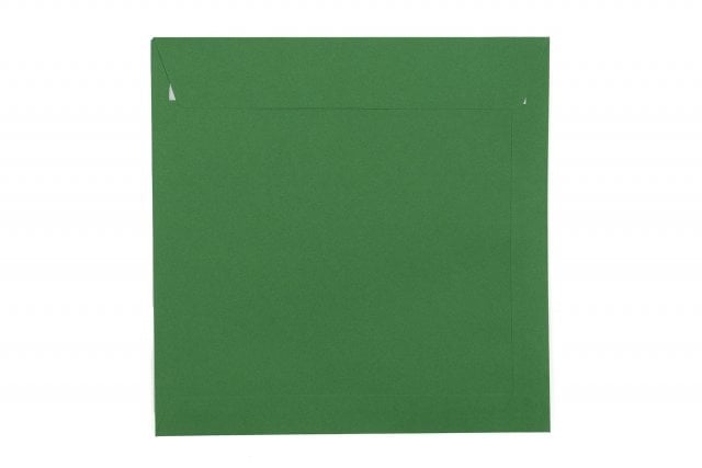 Koperty kwadratowe 220x220 mm, ciemnozielone