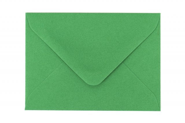 Koperty 65x94mm, ciemnozielone