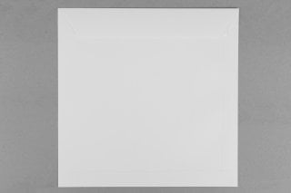 Koperty kwadratowe 240x240 mm, białe