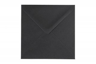 Koperty kwadratowe 140x140 mm, czarne