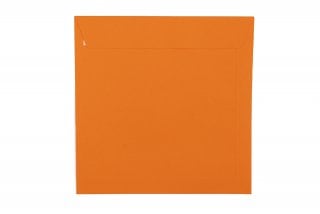 Koperty kwadratowe 220x220 mm, pomarańczowe