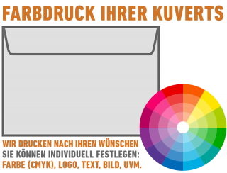 Koperty DIN C5, niestandardowy nadruk