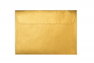 Koperty DIN B6 samoprzylepne, złote