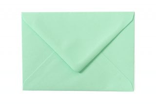 Koperty DIN C6, pastelowa zieleń