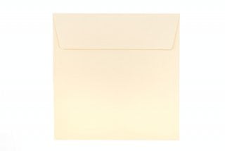 Koperty kwadratowe 160x160 mm, kremowe